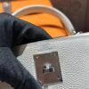 DDMode Hermes Kelly 28CM Tote Bag Togo Leather CK10 Craie PHW