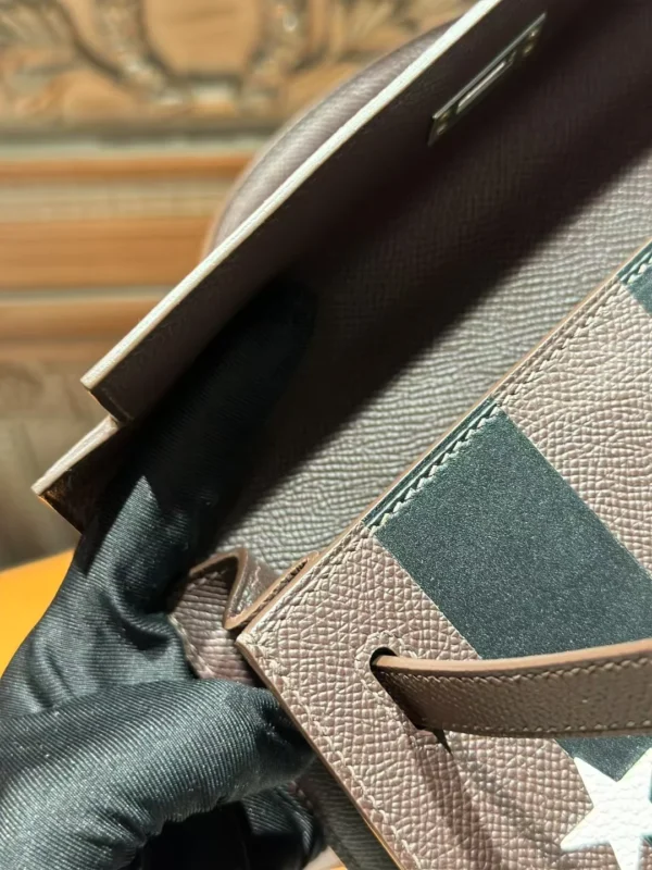 DDMode Hermes Kelly Casaque Etoilee 25CM Epsom Leather 0G Rouge Sellier PHW