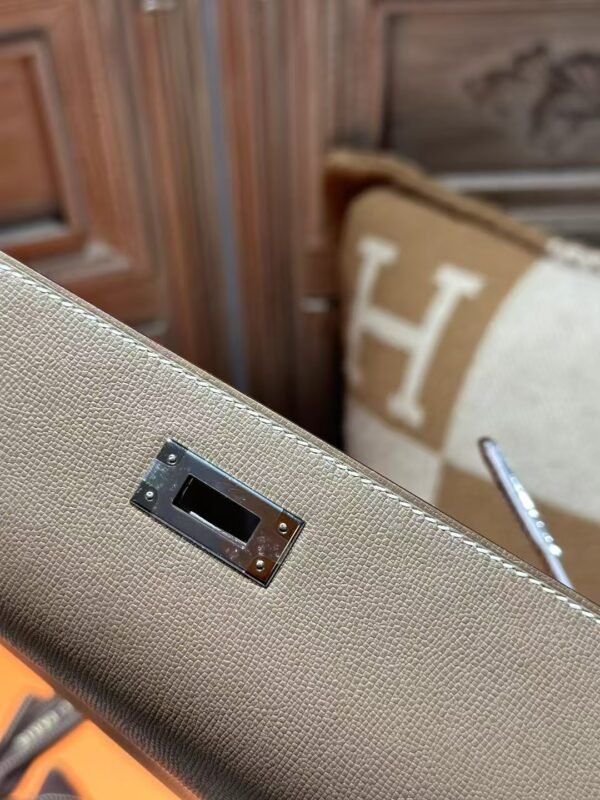 DDMode Hermes Kelly Elan 27CM CK18 Etoupe Madame Leather PHW