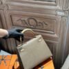 DDMode Hermes Kelly Touch 25CM Madame 18 Etoupe / 1i Dust Shiny Crocodile Light GHW Hardware