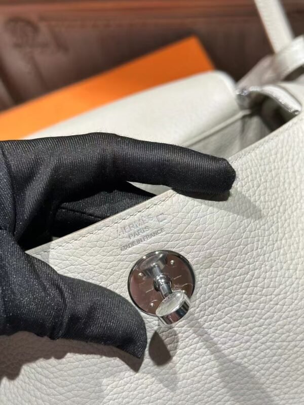 DDMode Hermes Lindy Touch 26CM 8L Beton TC Leather / Matte Crocodile PHW