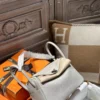 DDMode Hermes Lindy Touch 26CM 8L Beton TC Leather / Matte Crocodile PHW
