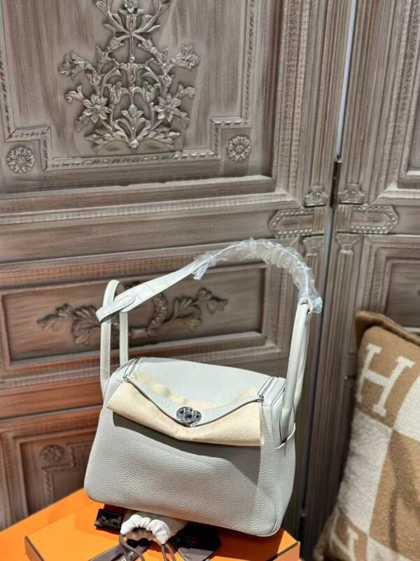 DDMode Hermes Lindy Touch 26CM 8L Beton TC Leather / Matte Crocodile PHW