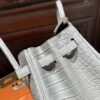 DDMode Hermes Matte Crocodile Birkin 25CM 8L Beton GHW