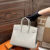 DDMode Hermes Matte Crocodile Birkin 25CM 8L Beton GHW