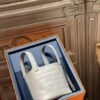 DDMode Hermes Matte Crocodile Leather Picotin Lock 14CM CK80 Gris Pearl PHW