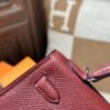 DDMode Hermes Mini Kelly 19CM Epsom Leather CK55 Rouge H PHW