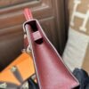 DDMode Hermes Mini Kelly 19CM Epsom Leather CK55 Rouge H PHW