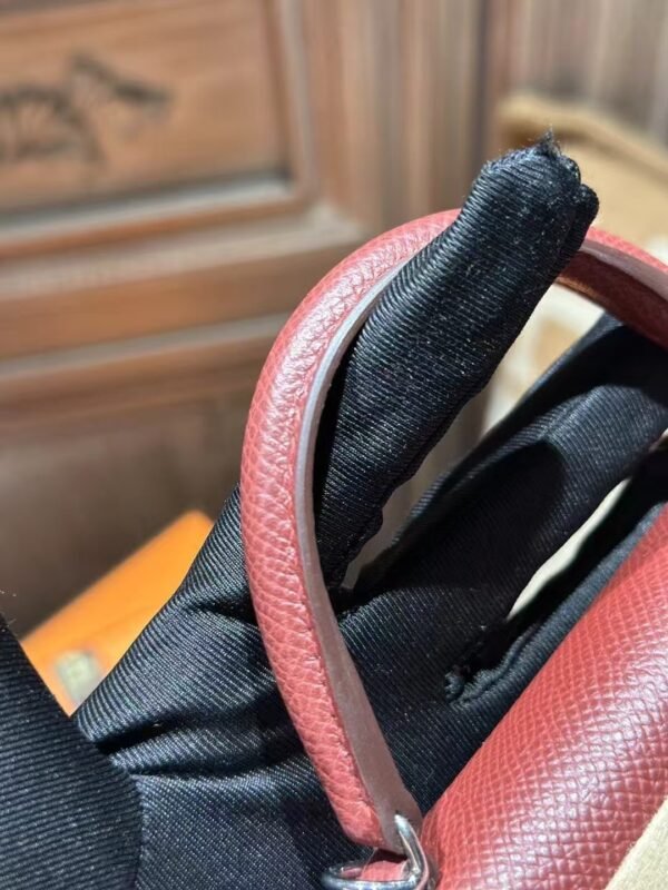 DDMode Hermes Mini Kelly 19CM Epsom Leather CK55 Rouge H PHW