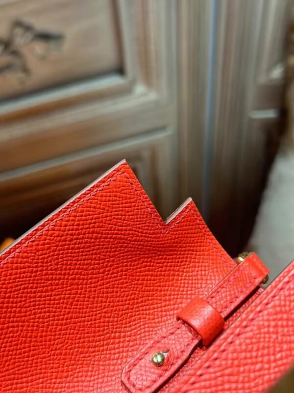 DDMode Hermes Shoulder Bag Kelly To Go Epsom Leather S3 Rouge De Coeur GHW