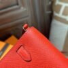 DDMode Hermes Shoulder Bag Kelly To Go Epsom Leather S3 Rouge De Coeur GHW