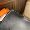 DDMode Hermes Wallet Lizard Leather Constance Slim CK89 Noir PHW