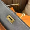 DDMode Kelly 25CM Swift 89 Black / 1B Ombre Lizard Leather PHW
