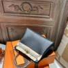 DDMode Kelly 25CM Swift 89 Black / 1B Ombre Lizard Leather PHW