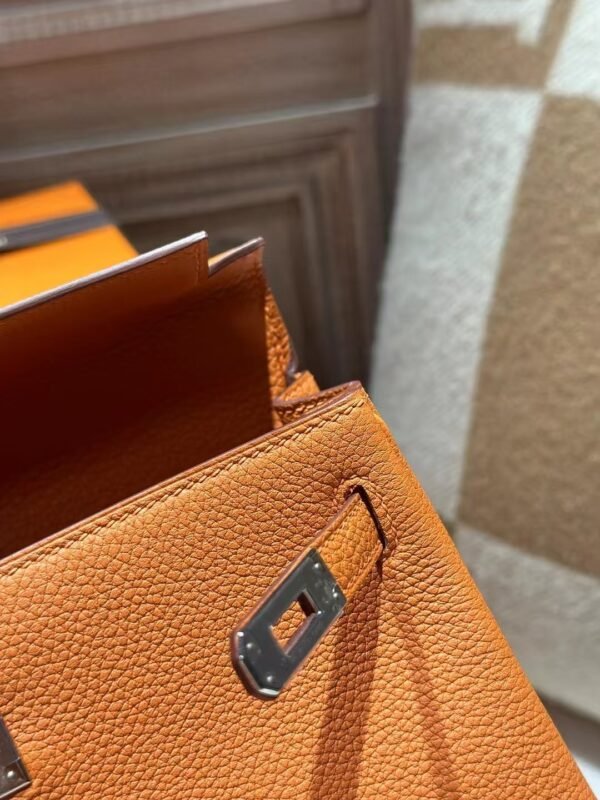 DDMode Kelly 25CM Togo Leather 2025 New Color X0 Orange Minium PHW