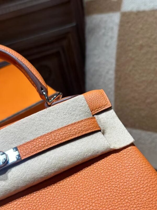 DDMode Kelly 25CM Togo Leather 2025 New Color X0 Orange Minium PHW