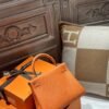 DDMode Kelly 25CM Togo Leather 2025 New Color X0 Orange Minium PHW