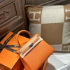 DDMode Kelly 25CM Togo Leather 2025 New Color X0 Orange Minium PHW