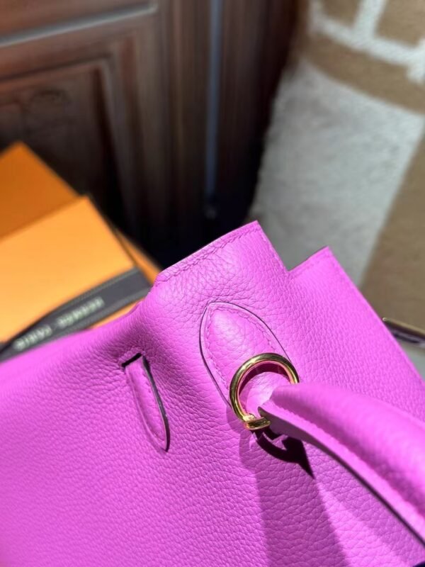 DDMode Kelly 25CM Togo Leather 9I Rose Magnolia GHW Canada Toronto