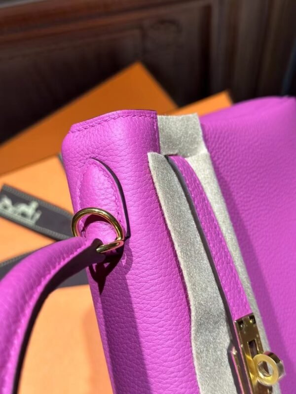 DDMode Kelly 25CM Togo Leather 9I Rose Magnolia GHW Canada Toronto