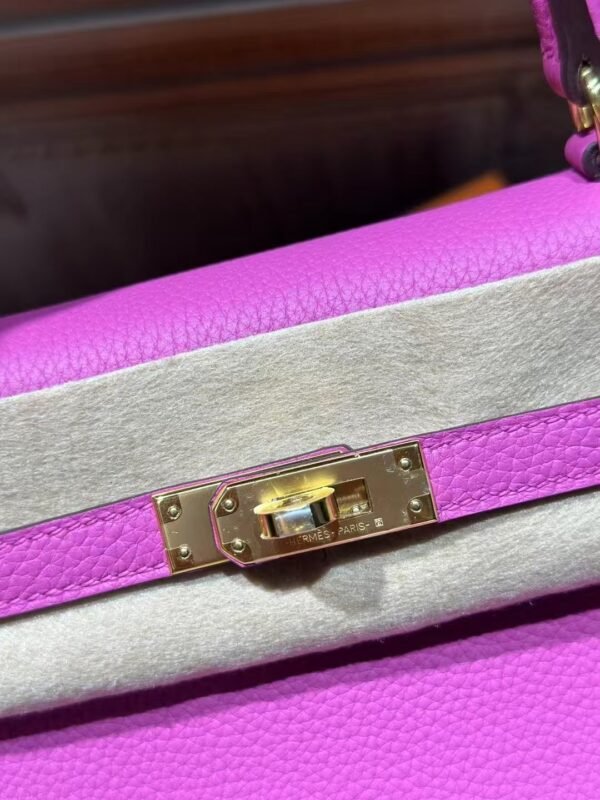 DDMode Kelly 25CM Togo Leather 9I Rose Magnolia GHW Canada Toronto
