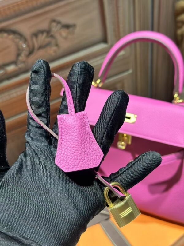 DDMode Kelly 25CM Togo Leather 9I Rose Magnolia GHW Canada Toronto