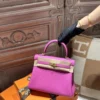 DDMode Kelly 25CM Togo Leather 9I Rose Magnolia GHW Canada Toronto