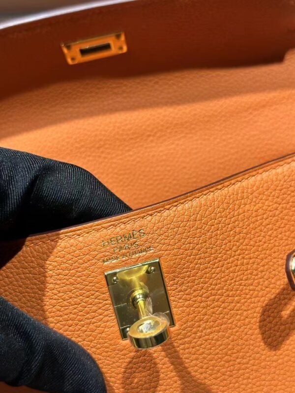 DDMode Kelly 25CM Togo Leather CC93 Orange GHW