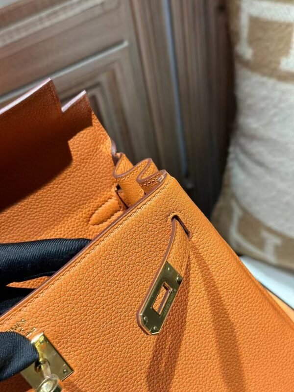DDMode Kelly 25CM Togo Leather CC93 Orange GHW