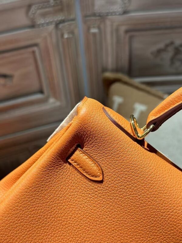 DDMode Kelly 25CM Togo Leather CC93 Orange GHW