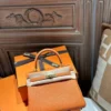 DDMode Kelly 25CM Togo Leather CC93 Orange GHW