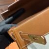 DDMode Kelly 28CM CK37 Gold Barenia Leather / Canvas GHW