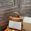 DDMode Kelly 28CM CK37 Gold Barenia Leather / Canvas GHW