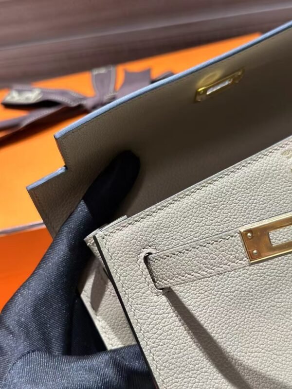DDMode Kelly Danse 22CM Evercolor Leather S2 Gris Trench GHW