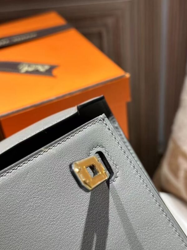 DDMode Kelly Danse 22CM Swift Leather 0L Gris Meyer GHW