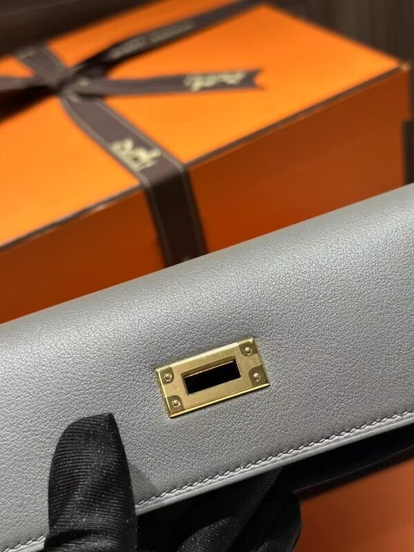DDMode Kelly Danse 22CM Swift Leather 0L Gris Meyer GHW