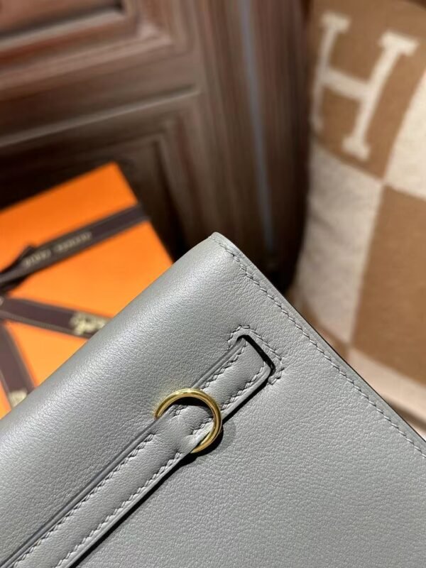 DDMode Kelly Danse 22CM Swift Leather 0L Gris Meyer GHW