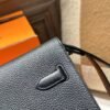 DDMode Kelly Depeches 25CM Men’s Clutch Togo Leather CK89 Black GHW