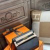 DDMode Kelly Depeches 25CM Men’s Clutch Togo Leather CK89 Black GHW