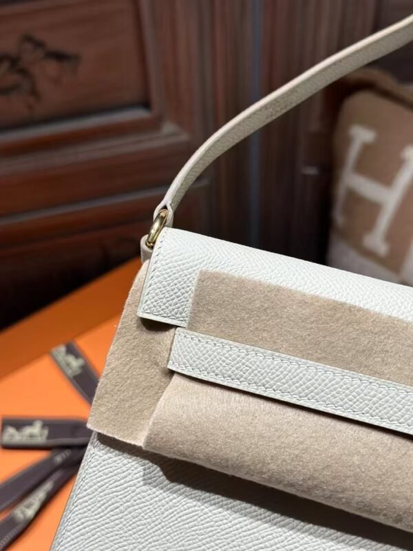 DDMode Kelly Elan 27CM Epsom Leather CK10 Craie GHW