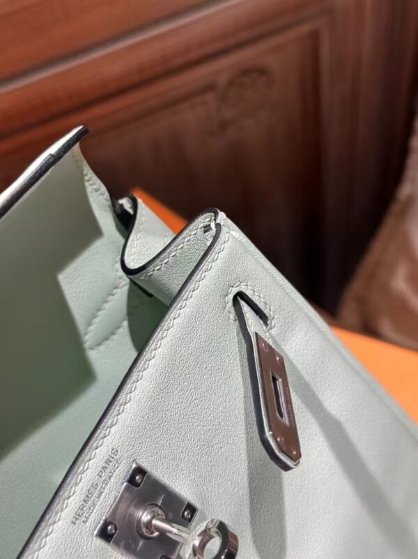 DDMode Kelly Jump Backpack 025 New Color N3 Vert Pepermint Swift Leather PHW
