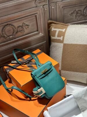 DDMode Kelly Jump Backpack Swift Leather U4 Vert Vertigo GHW