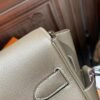 DDMode Kelly Messenger 25CM Women’s Bag Evercolor Leather CK18 Etoupe PHW