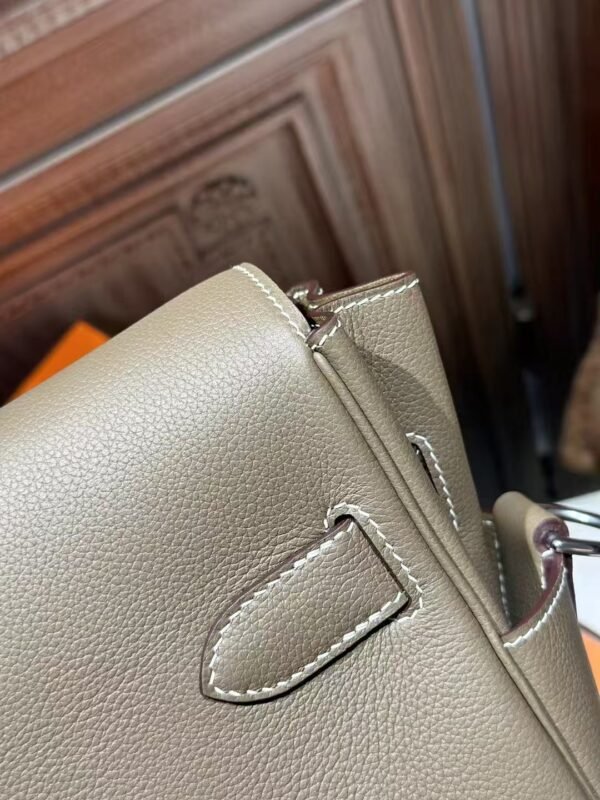 DDMode Kelly Messenger 25CM Women’s Bag Evercolor Leather CK18 Etoupe PHW