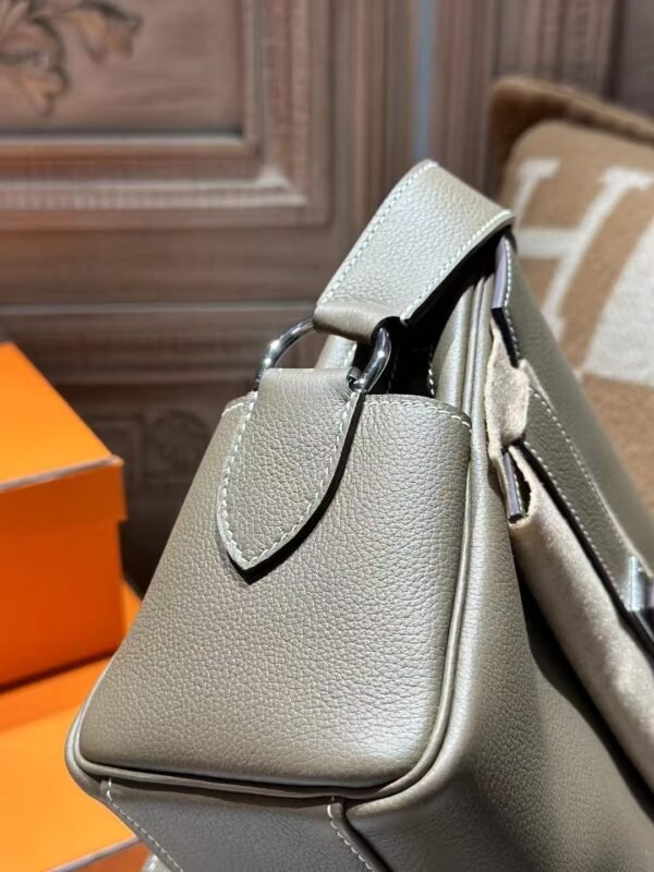DDMode Kelly Messenger 25CM Women’s Bag Evercolor Leather CK18 Etoupe PHW