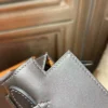 DDMode Kelly Pochette 22CM Swift Leather CK41 Havana / R1 Terre Battue PHW