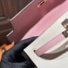 DDMode Kelly Pochette 22CM Swift Leather I2 Nata / 3Q Rose Sakura Rose GHW