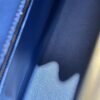 DDMode Kelly Touch 25CM S4 Deep Blue Madame Leather / Shiny Crocodile PHW