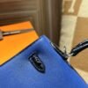 DDMode Kelly Touch 25CM S4 Deep Blue Madame Leather / Shiny Crocodile PHW