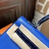 DDMode Kelly Touch 25CM S4 Deep Blue Madame Leather / Shiny Crocodile PHW